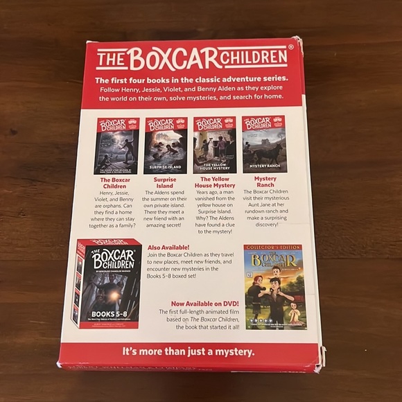The Boxcar Children. Books 1-4. Good used condition. - Picture 2 of 4